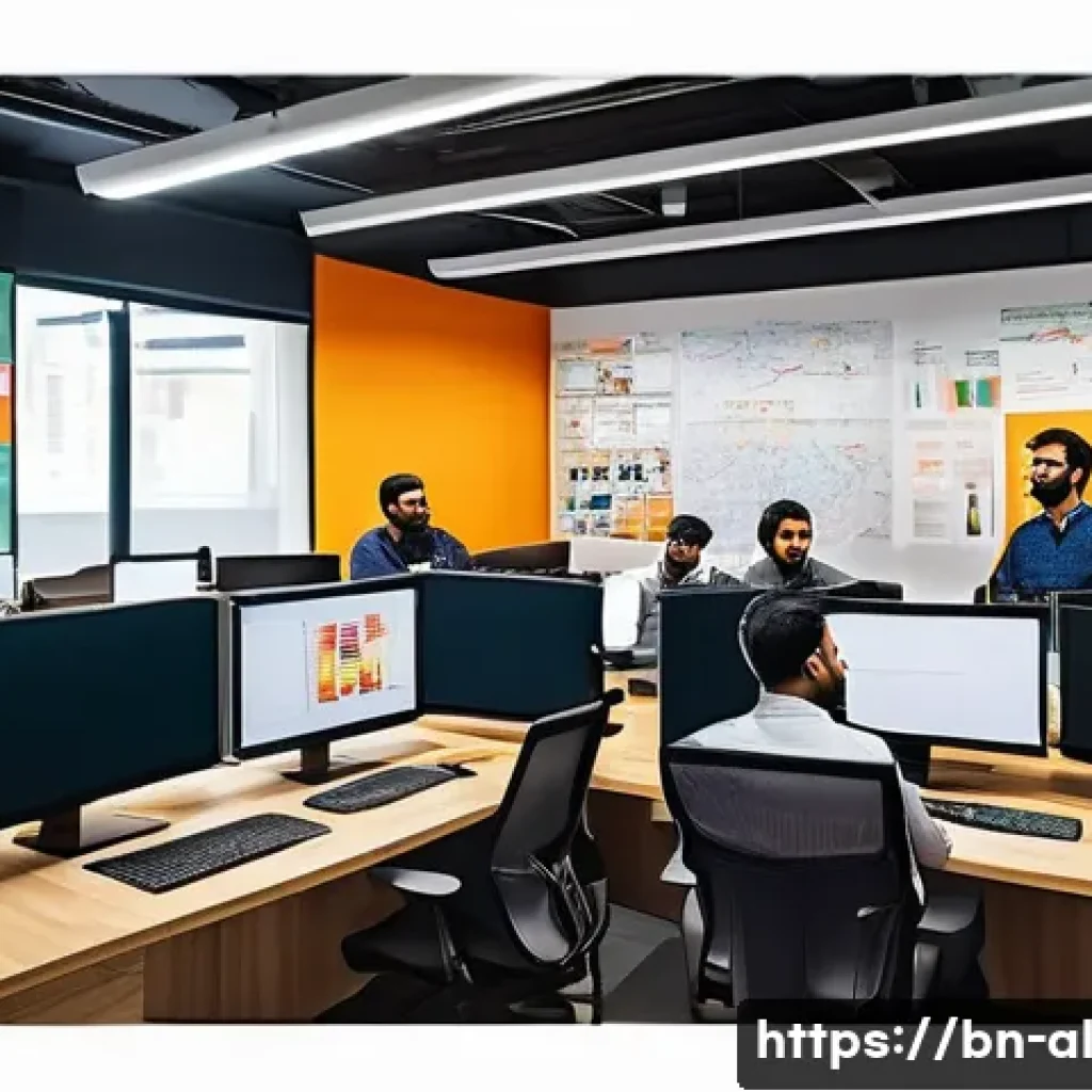 코크리에이션의 글로벌 트렌드 - A vibrant digital collaboration scene showing diverse Bengali professionals—programmers, designers, ...