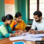Home 18 코크리에이션을 통한 사회적 가치 창출 - A diverse group of Bengali professionals from different fields—technology, economics, and social sci...